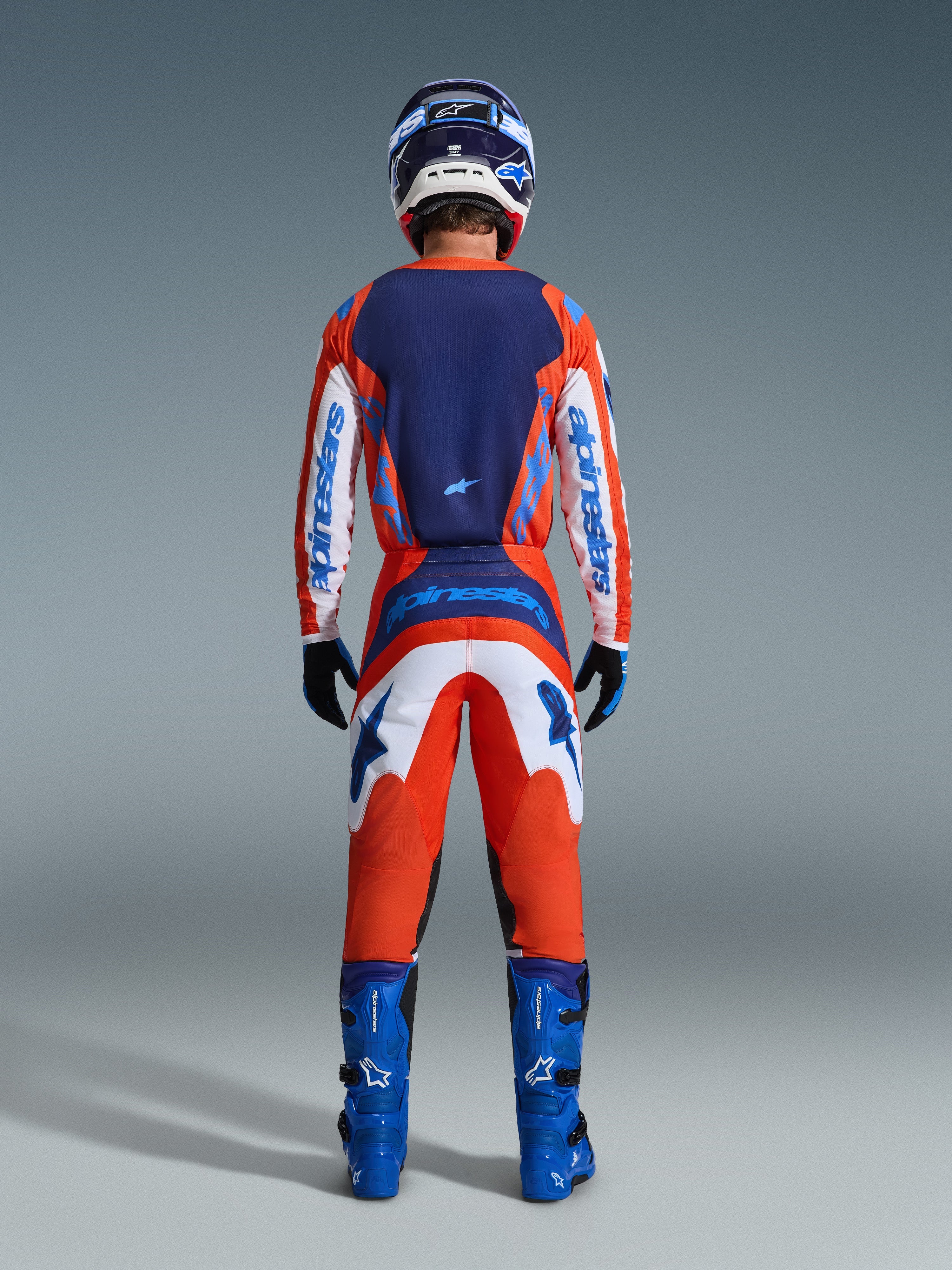 2026 Fluid Grid - Orange MX Jersey | Alpinestars®
