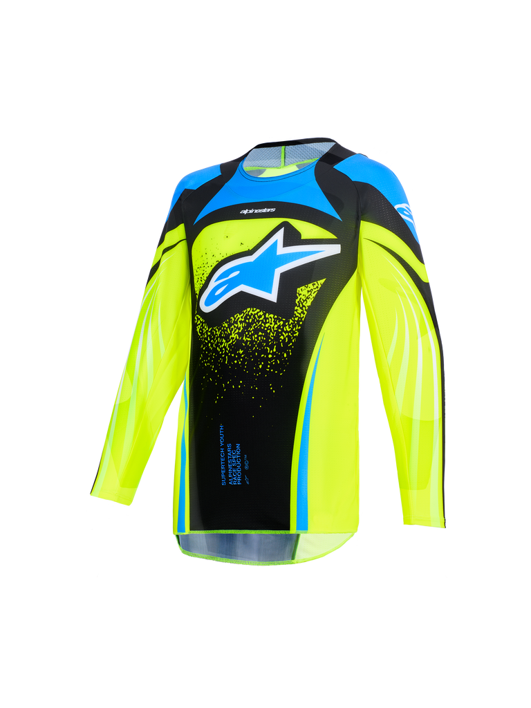 2026 Youth Supertech Nomur - Yellow MX Jersey | Alpinestars® 2026 Youth Supertech Nomur - Yellow MX Jersey | Alpinestars®