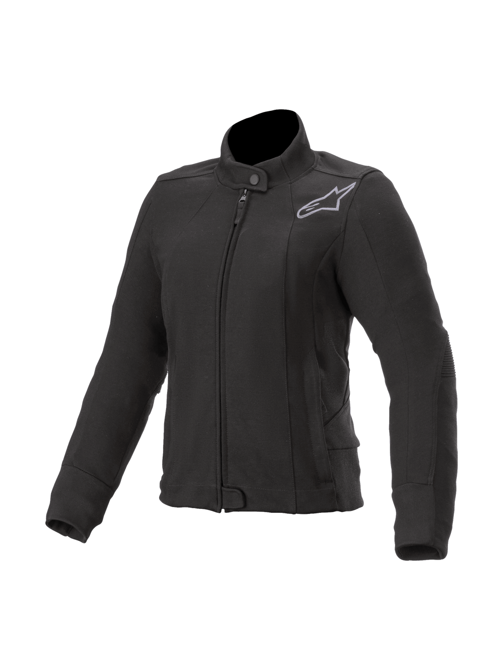 Alpinestars polaire Banshee, veste de moto urbaine pour femme, noire, avec protections Nucleon Flex Plus et renforts en Kevlar, style décontracté.