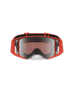 Alpinestars Supertech Vesta Goggles for motocross, orange frame with silver mirror lens for elite racing.