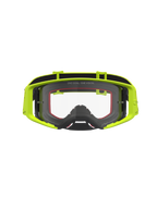 Alpinestars Supertech Vesta, masque de motocross jaune fluorescent et noir avec lentille claire anti-buée.