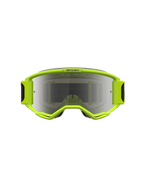 Alpinestars Vision 5 Rora, masque de motocross, jaune fluo et noir, lentille argentée à effet miroir, système de ventilation RAM-AIR pour une clarté optimale en tout-terrain