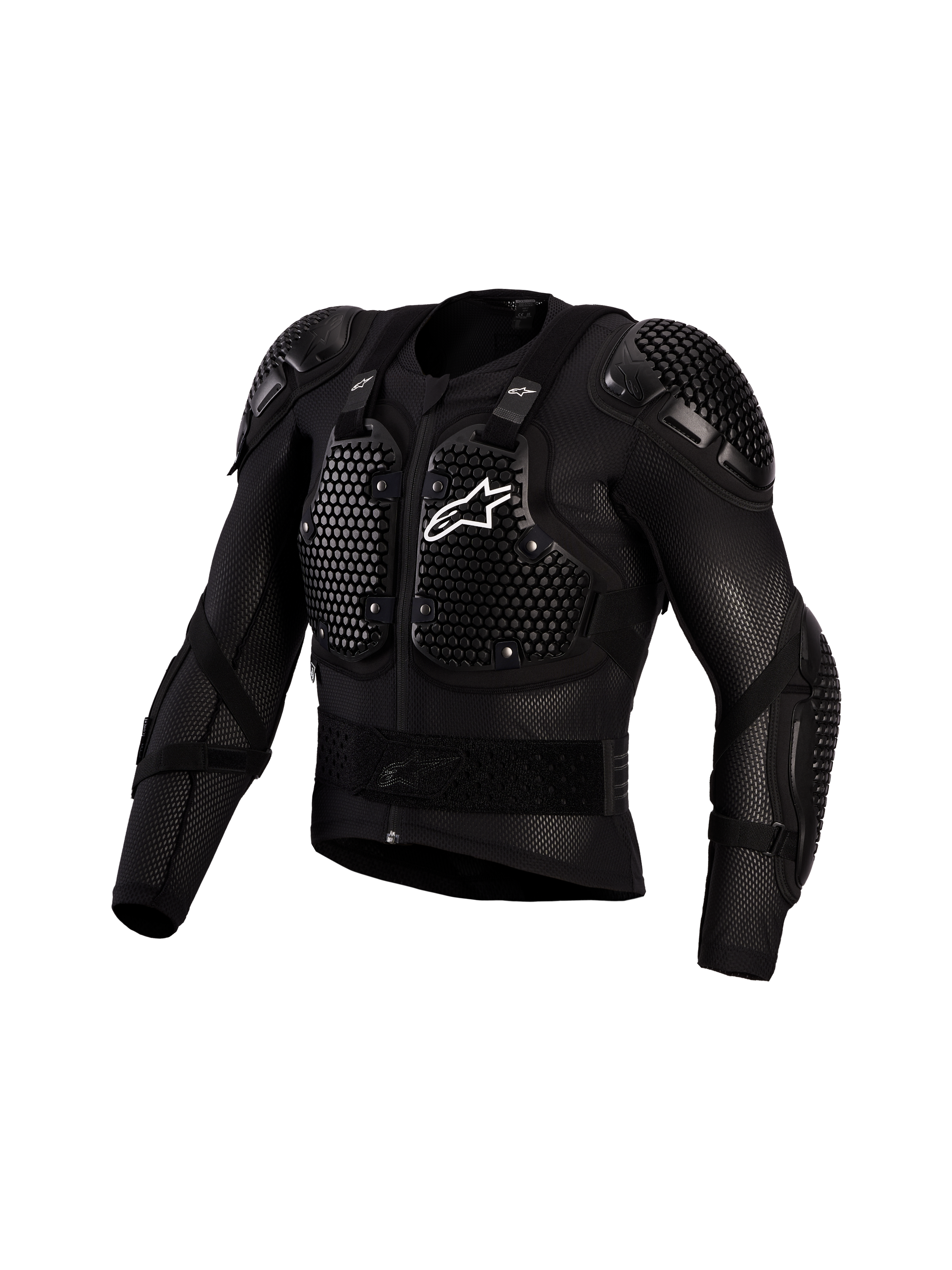 Alpinestars veste de protection Bionic Action V3, motocross, noire et blanche, protections A-Morph certifiées CE Niveau 1.