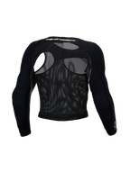 Alpinestars Haut de protection Bionic Race, veste de motocross noire pour homme, protections CE Niveau 1, maille, vue de dos
