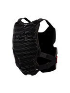 Alpinestars Protecteur De Poitrine Bionic Action V2, protection motocross pour homme, noir, panneaux A-Morph ventilés