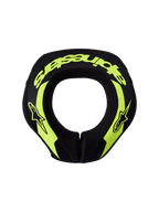 Alpinestars coussin de cou Sequence junior, protection de cou pour motocross, jaune fluo et noir, design ergonomique