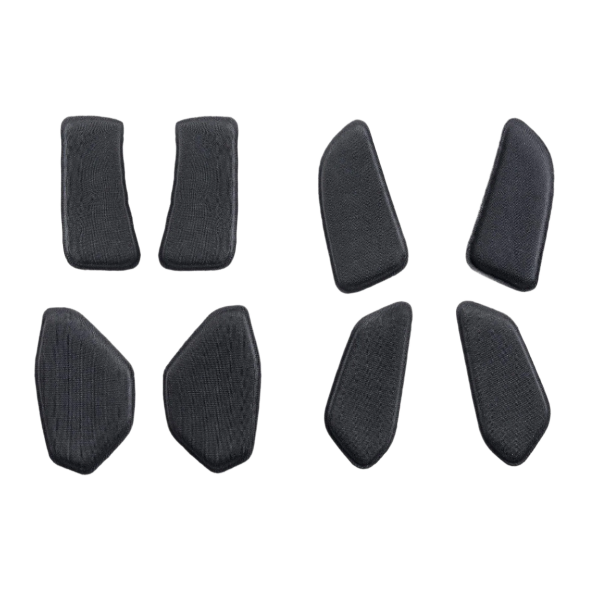 Kit de coussinets souples Alpinestars BNS, rembourrage de confort de remplacement pour protection cervicale, noir, ensemble de coussinets préformés en tissu texturé, conçu pour le système BNS Tech 2, accessoire de protection VTT et tout-terrain