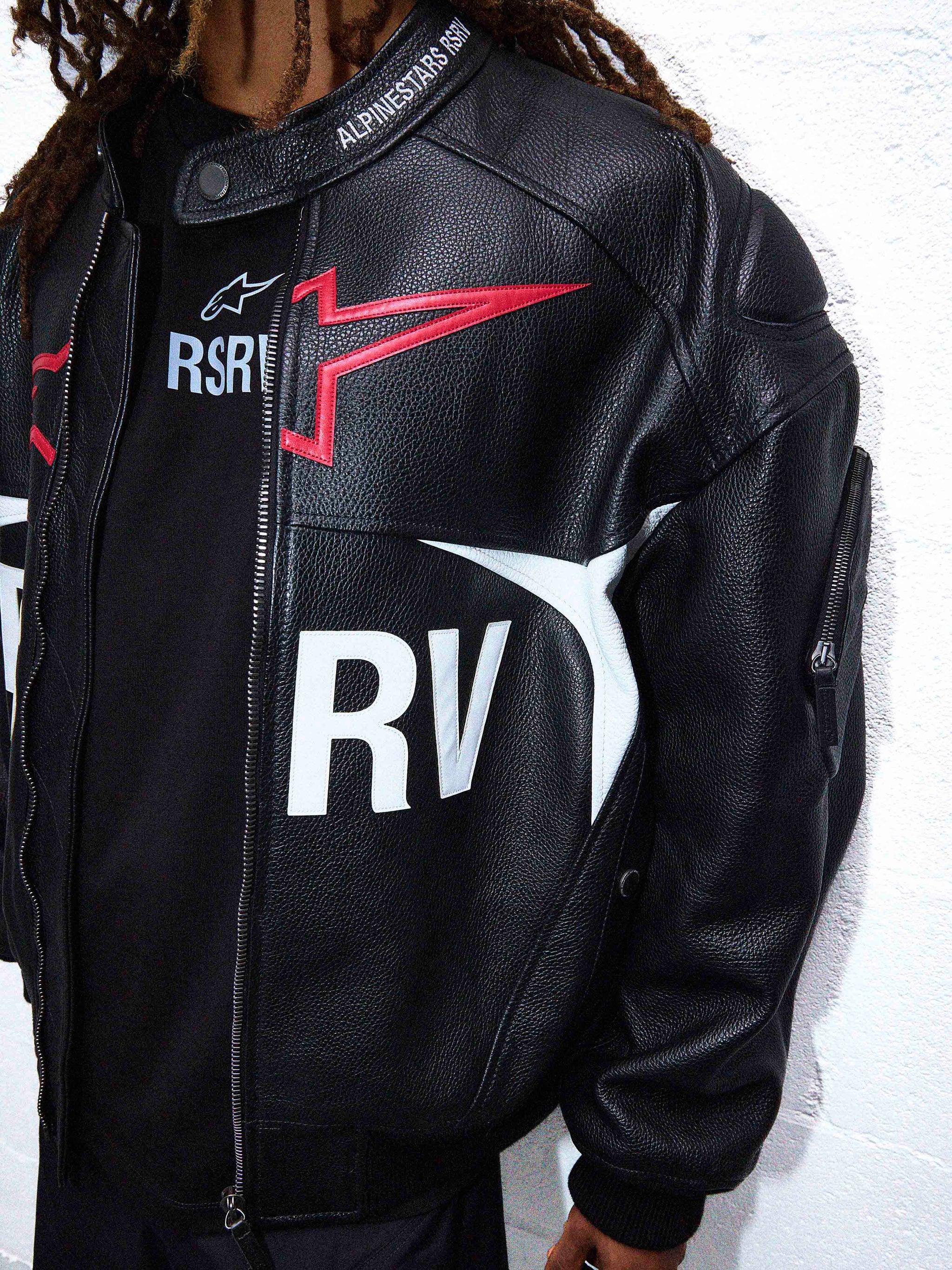 RSRV The Chief Bomber Veste en cuir