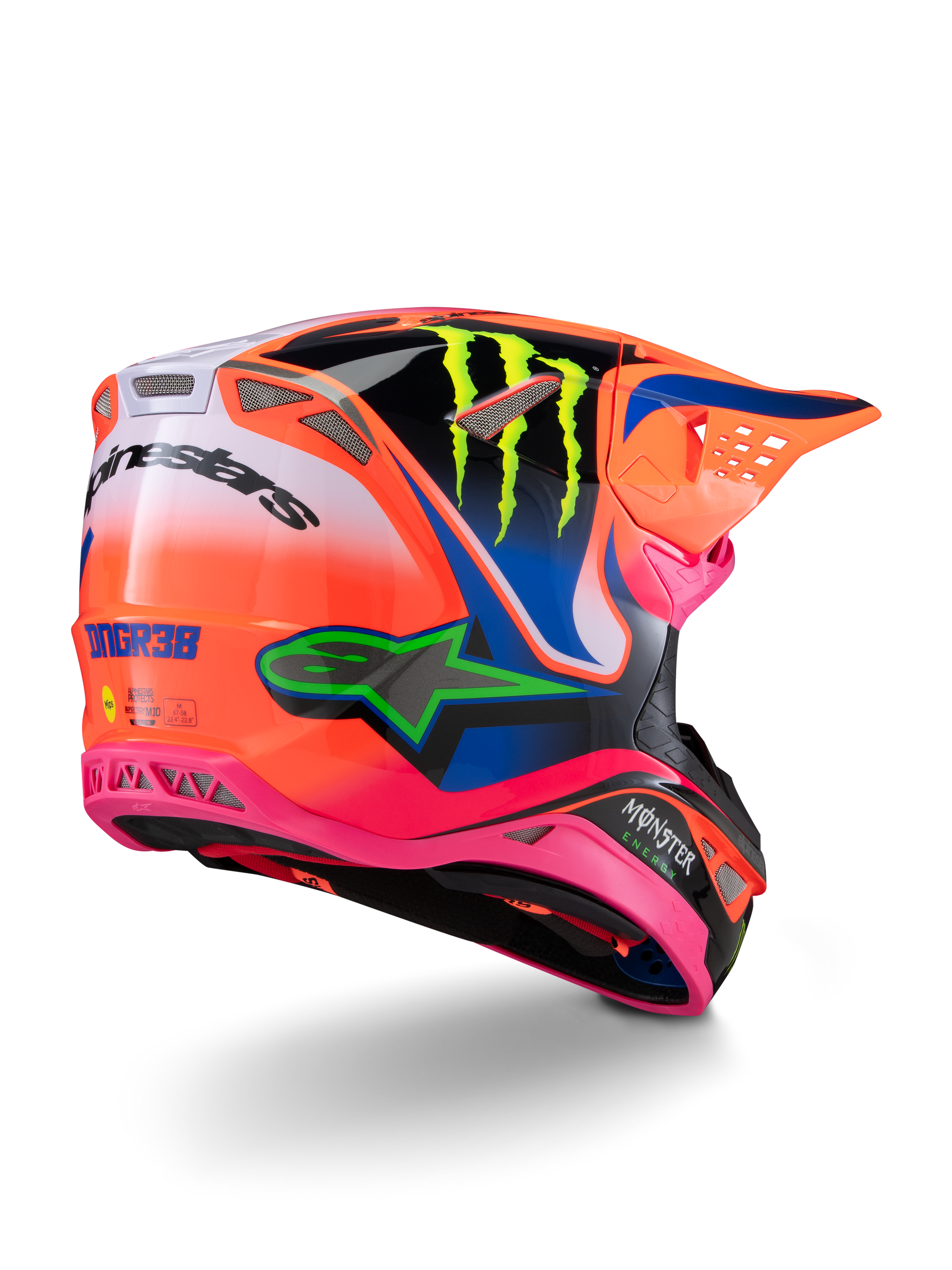 Supertech M10 Deegan Monster Helmet ECE06
