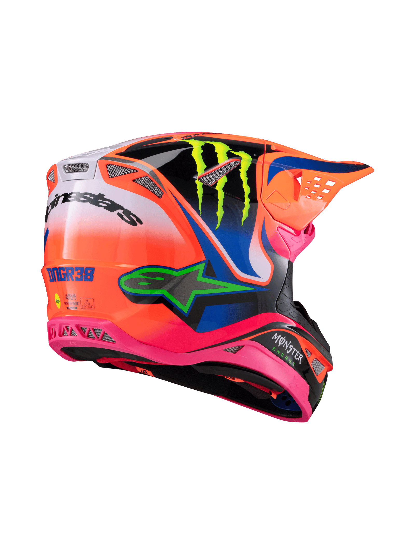 Casque Supertech M10 Deegan Monster ECE 22.06