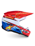 Casque Alpinestars SM3 Falcon ECE06, casque de motocross rouge, bleu et blanc, certifié ECE 22.06 pour le tout-terrain