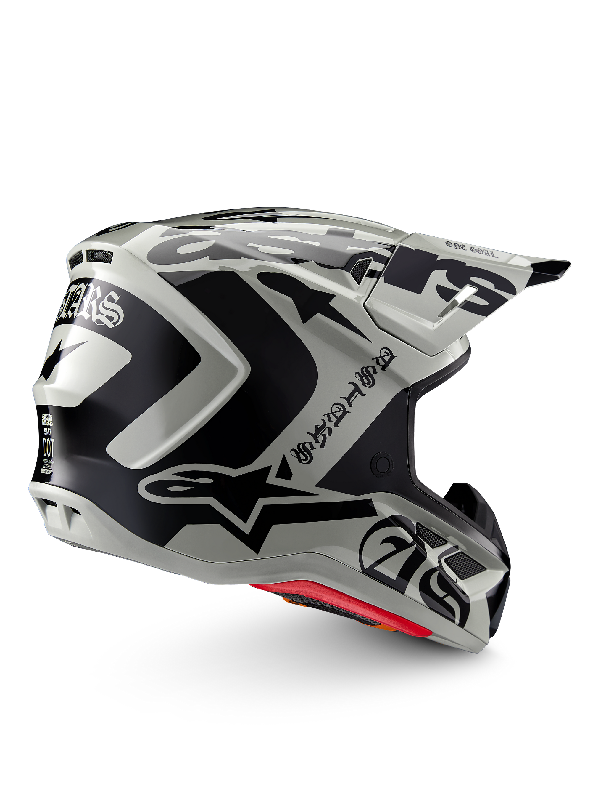 Casque Édition Limitée S-M7 Wolf Dust ECE 22.06