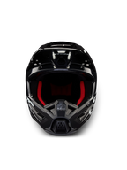 Alpinestars S-M5 Corp, casque de motocross, gris foncé brillant et rouge, certifié ECE 22.06