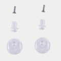 Ensemble de broches Pinlock Tear Off Alpinestars, accessoires de casque transparents, kit de matériel de remplacement comprenant des broches, des vis et des bases rondes transparentes pour visières Supertech R10, pièces officielles Alpinestars