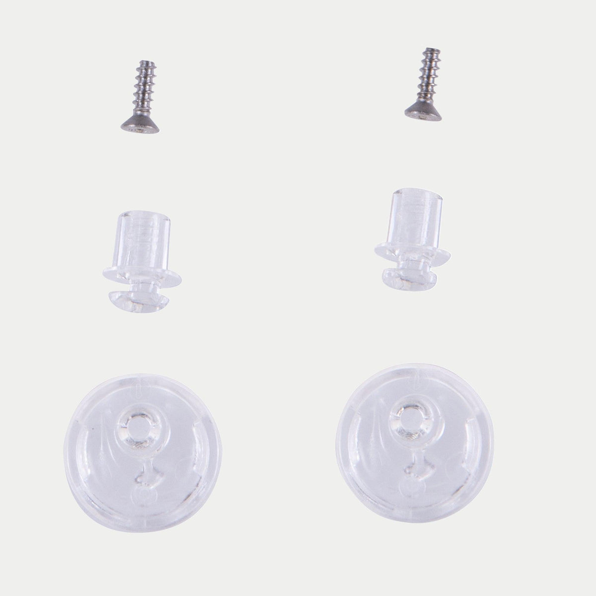 Ensemble de broches Pinlock Tear Off Alpinestars, accessoires de casque transparents, kit de matériel de remplacement comprenant des broches, des vis et des bases rondes transparentes pour visières Supertech R10, pièces officielles Alpinestars