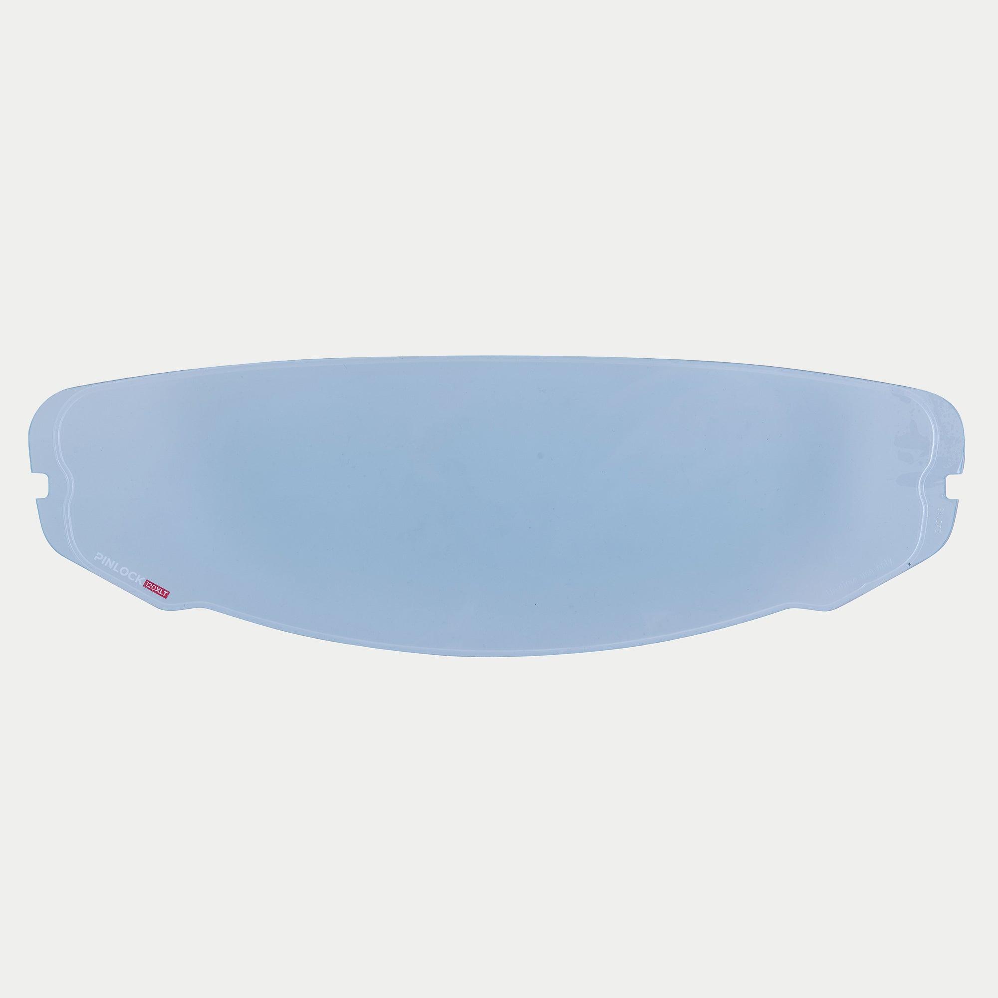 Lentille Pinlock pour écran Alpinestars Supertech R10 AFHS-01, insert de visière anti-buée transparent, avec marquage Pinlock 120XLT en bas à gauche, pièce de rechange officielle pour casques de moto S-R10