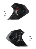 Alpinestars S-R7 Mécanisme d'Écran, pièces de rechange pour casque de moto road racing, noir, avec vis de montage