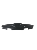 Alpinestars S-R7 Breath Deflector, motorcycle helmet accessory, black TPU construction, front view