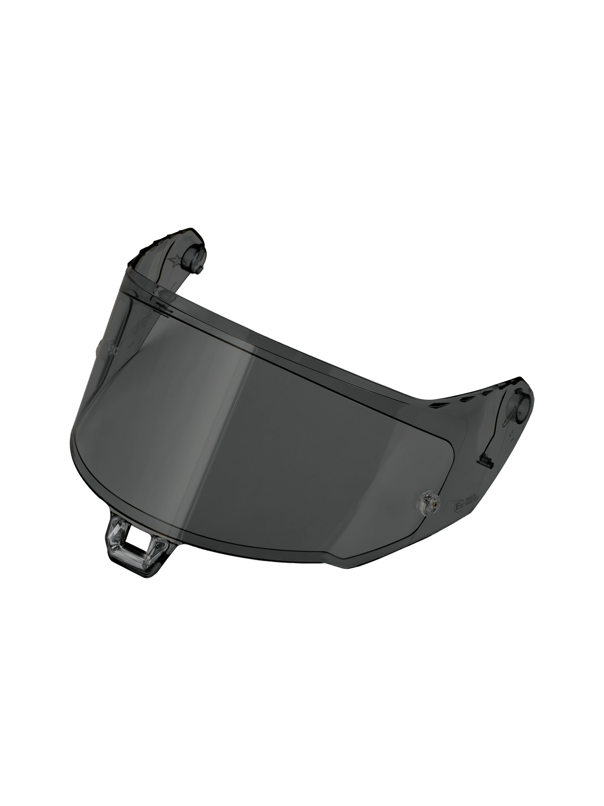 Alpinestars Écran Supertech R-10/R-7 Absolute Vision Gen2.1-R, écran de remplacement pour casque de moto, teinte foncée, en polycarbonate optique anti-reflets