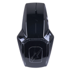 Alpinestars Prise d'air supérieure Supertech R10, accessoire pour casque de moto, noir brillant, avec logo Alpinestars embossé, pièce de rechange élégante pour la ventilation du casque