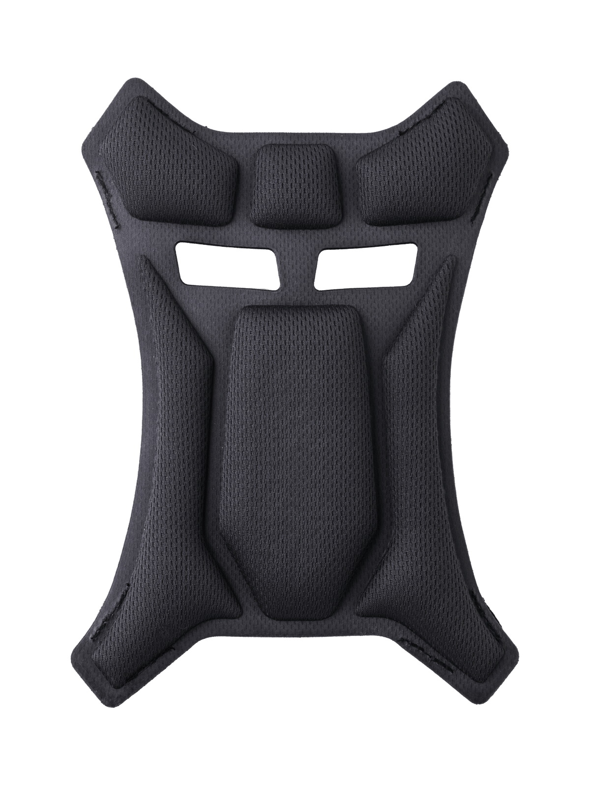 Alpinestars S-R7 Top Pad, coussin supérieur remplaçant pour casque de moto, gris foncé, construction en textile mesh