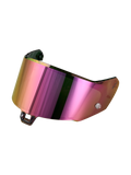 Alpinestars Écran Supertech R-10/R-7 Absolute Vision Gen2.1-R, écran de remplacement pour casque moto, finition miroir arc-en-ciel multicolore, construction en polycarbonate avec filtrage optique Absolute Vision