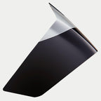 Alpinestars Supertech R10 Element Race Spoiler, accessoire de casque, noir brillant et argent, design aérodynamique épuré, pièce de rechange officielle pour casques S-R10 Element