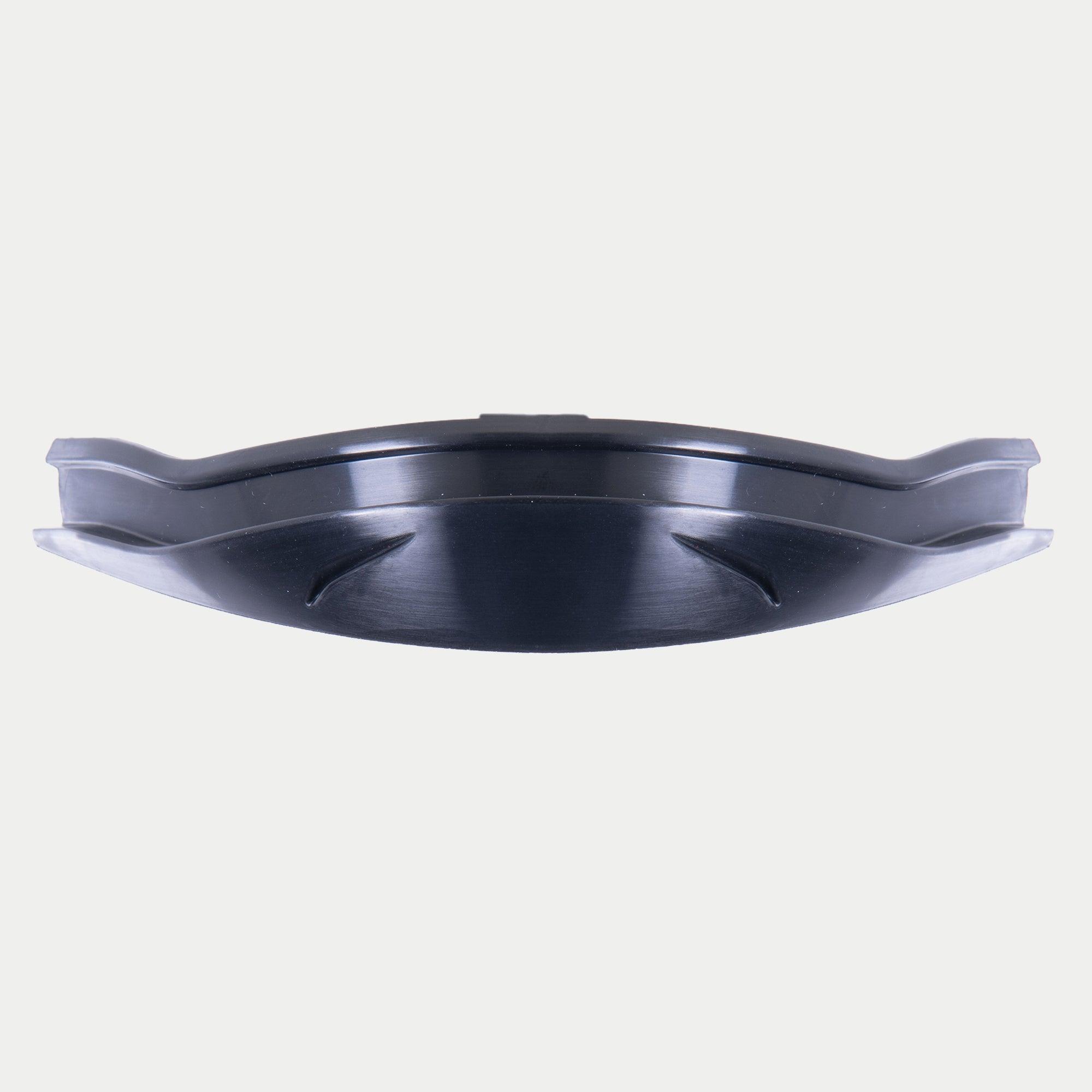 Déflecteur de vent Alpinestars Supertech R10, accessoire pour casque de moto, noir, design élégant en plastique incurvé avec nervures aérodynamiques intégrées, pièce de rechange officielle pour les casques S-R10