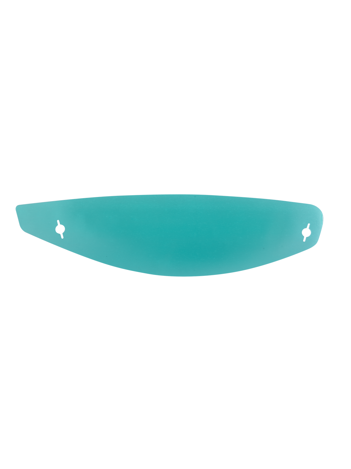 Kit de tear-off Alpinestars Supertech R10 GEN2, pellicule de protection turquoise pour écran de casque de course.