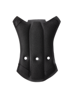 Alpinestars S-M7 Top Pad, Helmet Accessory, Black, contoured padded design with three ventilation holes and corner attachment straps, synthetic fabric for motocross helmet comfort