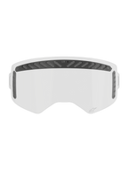 Écran Alpinestars Supertech Modulator Vented, lentille MX de rechange ventilée, clair et noir, en polycarbonate résistant