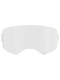 Alpinestars Supertech Roll Off Film, écran de remplacement clair pour lunettes, polycarbonate transparent moulé par injection avec Glide Lines horizontales, arborant un logo Alpinestars discret, conçu pour les systèmes roll-off de motocross