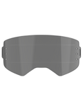 Lentille Alpinestars Supertech Roll Off, accessoire pour lunettes, teinte fumée, dotée de Glide Lines horizontales pour un mouvement fluide du film, trous de fixation latéraux pour système roll-off, construction en polycarbonate moulé par injection