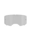 Écran Alpinestars Vision 8-5-3 Smoke, écran de remplacement pour lunettes de motocross, teinte Medium Smoke, construction en polycarbonate avec traitement anti-buée et revêtement dur, avec l'inscription « One Goal. One Vision. » sur le haut