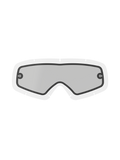 Alpinestars Vision Dual Pane Youth Lens, écran de rechange transparent pour masque de motocross jeunesse, design incurvé à large vision avec joint périphérique noir, supports de tear-off intégrés, construction en polycarbonate à double vitrage antibuée