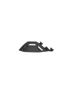 Alpinestars protège-nez de rechange Supertech, accessoire noir en plastique pour masque de motocross tout-terrain