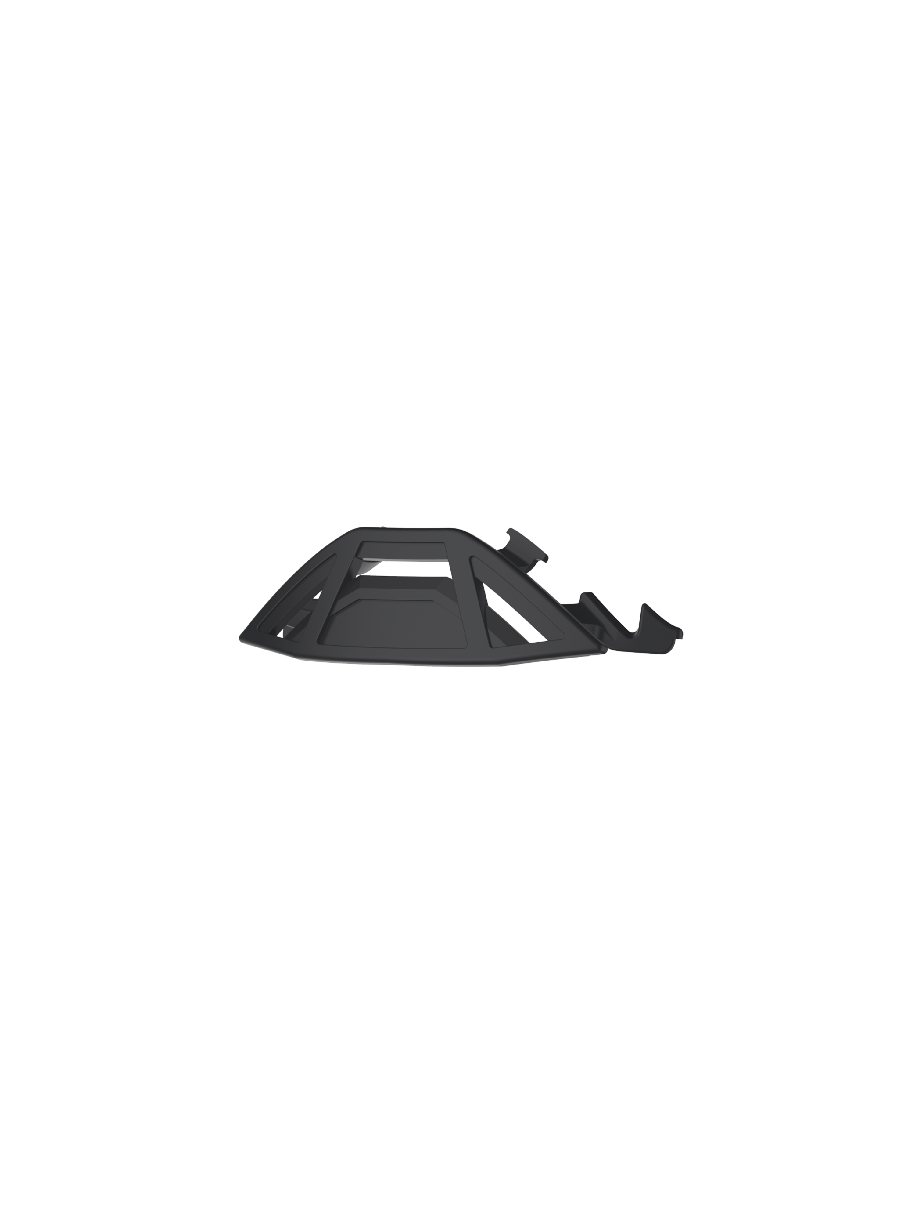 Alpinestars protège-nez de rechange Supertech, accessoire noir en plastique pour masque de motocross tout-terrain