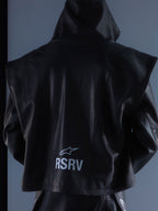 Sweat À Capuche En Cuir RSRV Axis