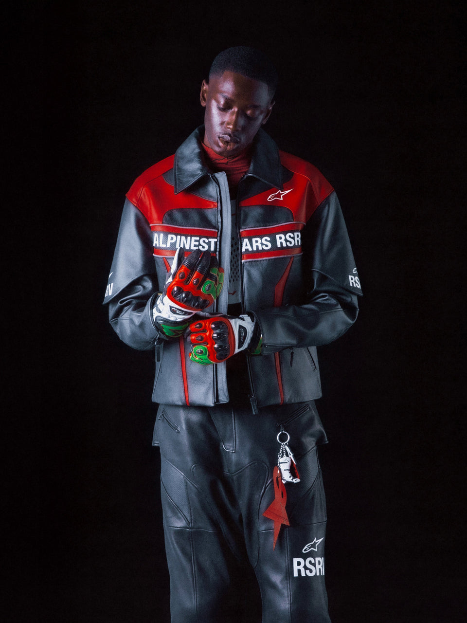 RSRV Hagaze Veste en cuir