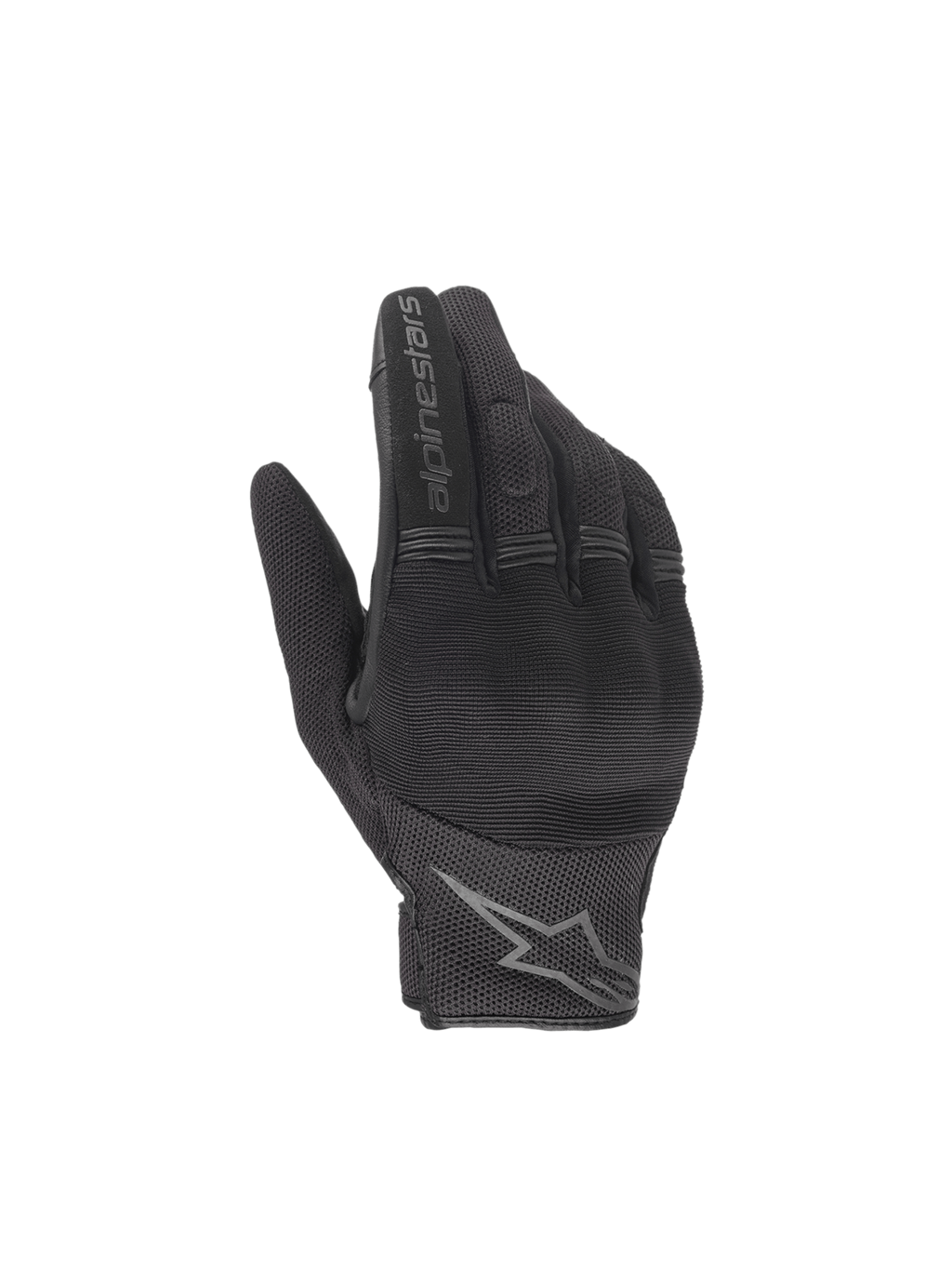 Alpinestars Stella Copper, gants de moto urbains pour femme, noirs, protection des articulations rigide et manchette courte, construction en textile léger et respirant
