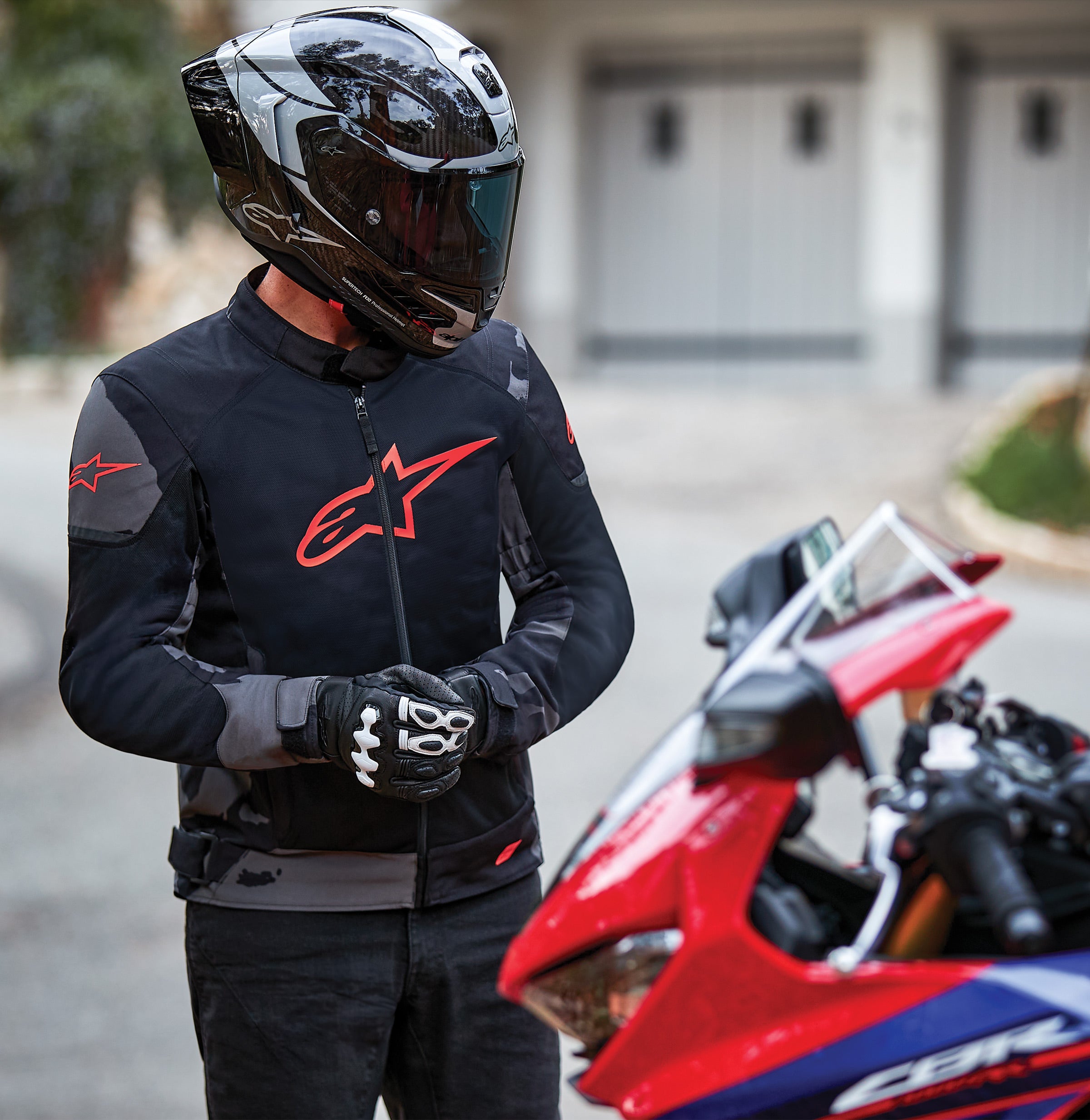 Veste T-SP X Superair - Veste Moto Gris | Alpinestars®