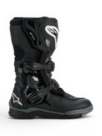 Alpinestars Corozal V2 Adventure Drystar® Boots, black adventure motorcycle boot with protective shin and ankle panels, adjustable buckles, textured shift pad and all-terrain sole.