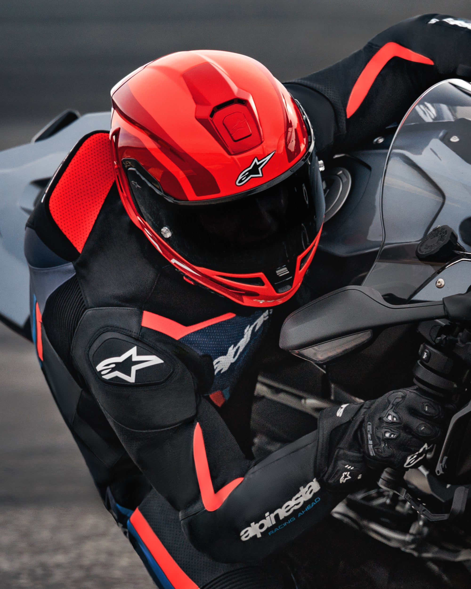 Zaca Air Venom Waterproof - Red Motorcycle Jacket | Alpinestars®