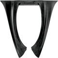 Alpinestars BNS Tech Carbon Neck Support, protection cervicale de motocross noire, construction en polymère de carbone, conception en forme de U pour l'intégrité structurelle et la dissipation d'énergie, équipement de sécurité ergonomique et léger pour le pilotage tout-terrain