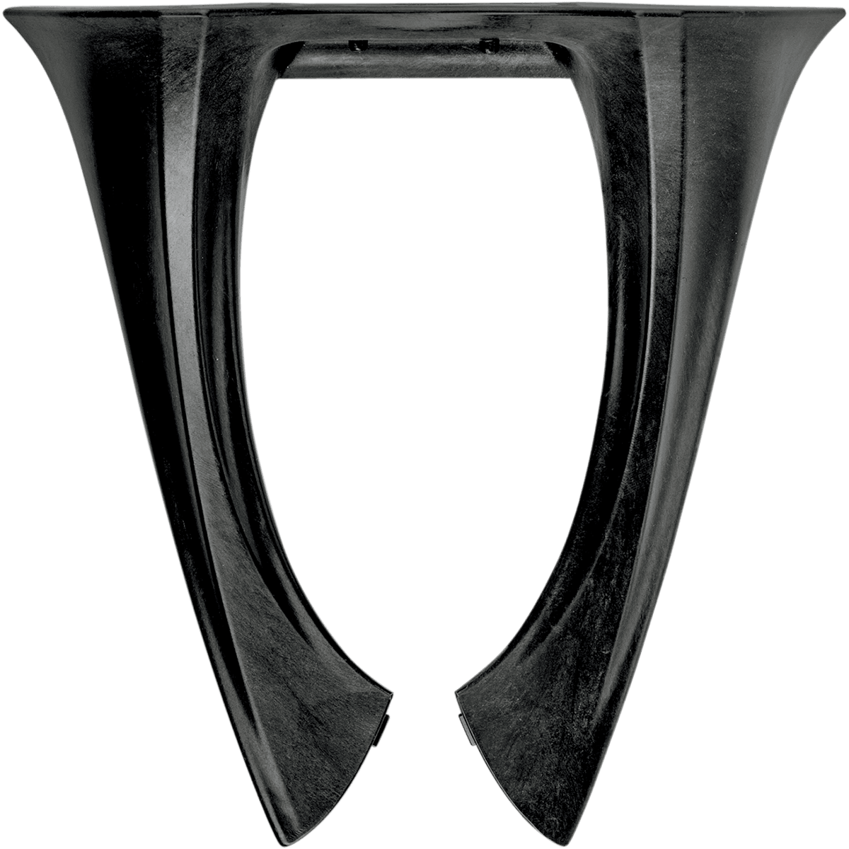 Alpinestars BNS Tech Carbon Neck Support, protection cervicale de motocross noire, construction en polymère de carbone, conception en forme de U pour l'intégrité structurelle et la dissipation d'énergie, équipement de sécurité ergonomique et léger pour le pilotage tout-terrain