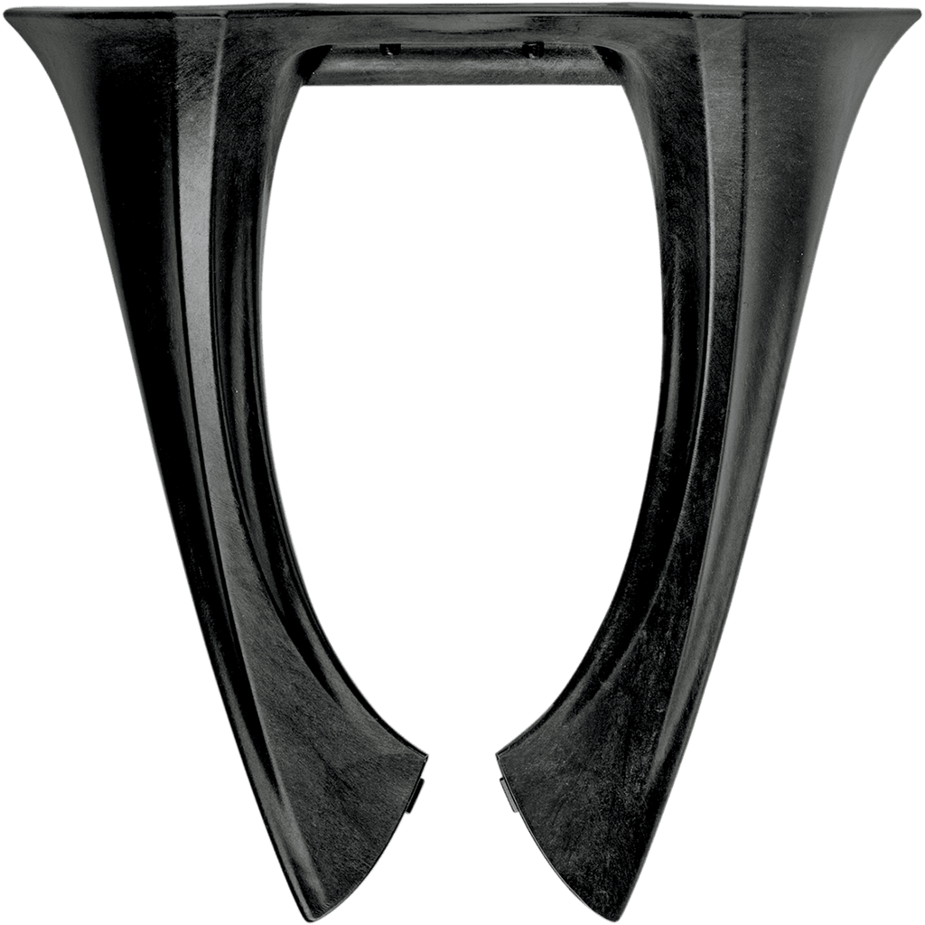 Alpinestars BNS Tech Carbon Neck Support, protection cervicale de motocross noire, construction en polymère de carbone, conception en forme de U pour l'intégrité structurelle et la dissipation d'énergie, équipement de sécurité ergonomique et léger pour le pilotage tout-terrain