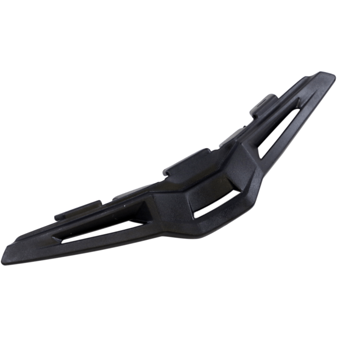 Alpinestars Supertech Breath Deflector, accessoire pour casque de moto, noir, plastique moulé de précision au design angulaire avec ouvertures de ventilation symétriques, finition mate, compatible avec les casques S-M10 et S-M8